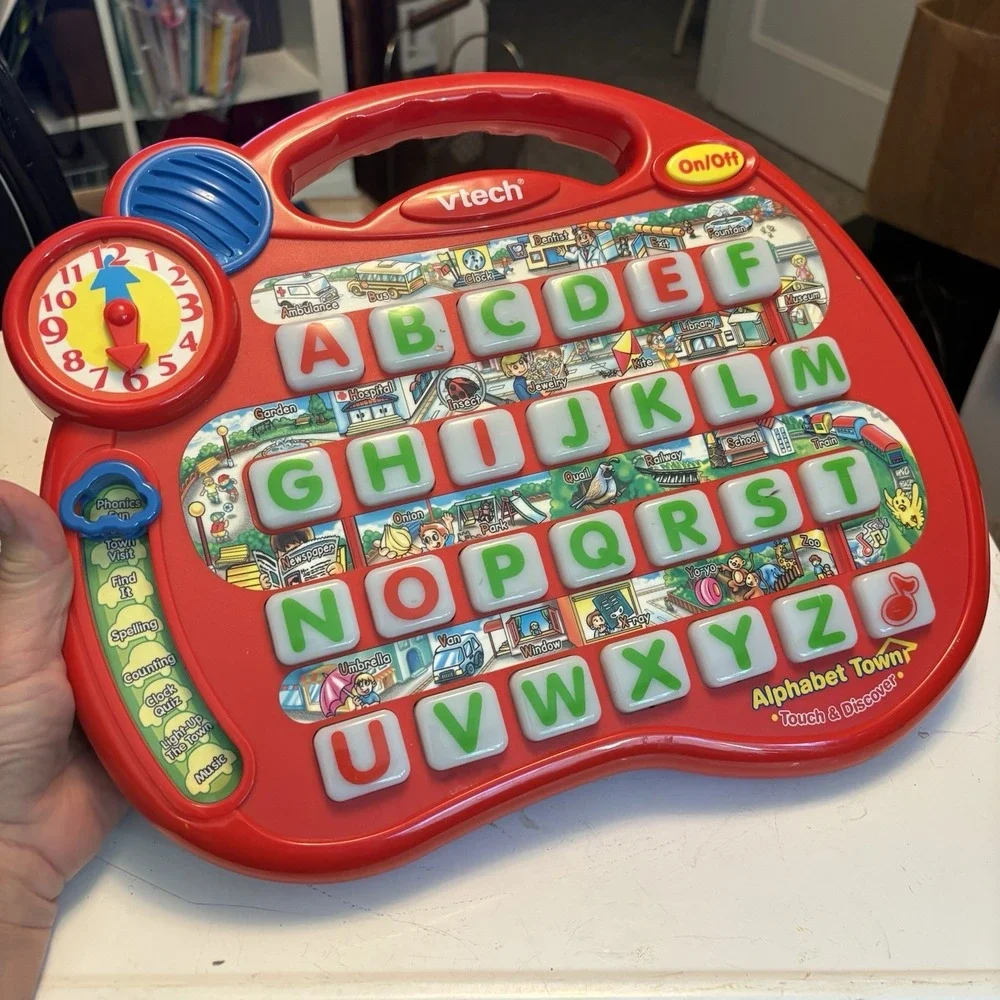 VTech Touch and Discover Alphabet Town: 8 Different Educational Activities Work